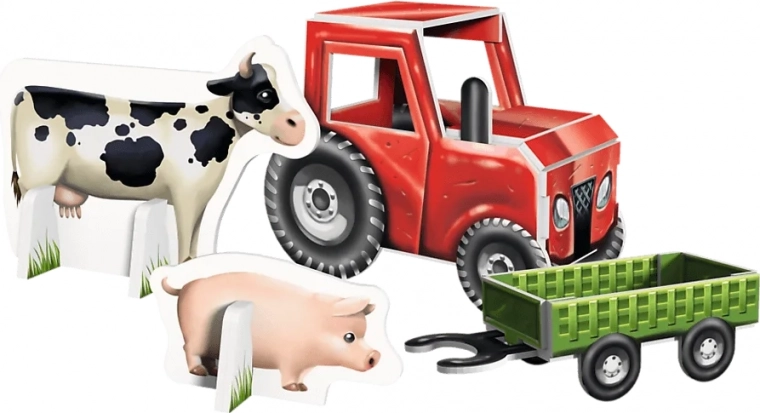 Papierfiguren für Geschichten vom Bauernhof