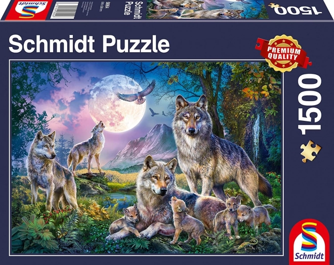 Schmidt Puzzle Wölfe 1500 Teile