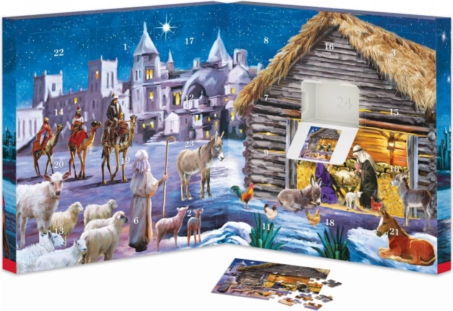 Adventskalender Puzzle Weihnachten