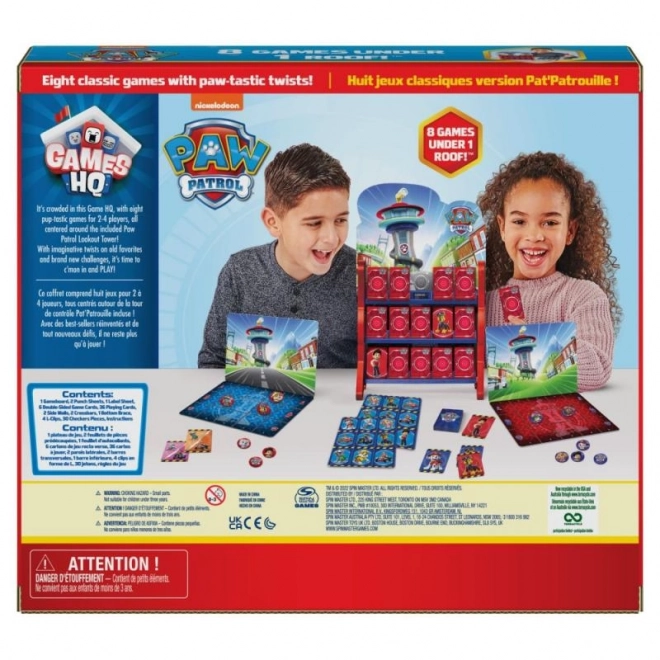 Spiele-Sammlung PAW PATROL Kontrollturm