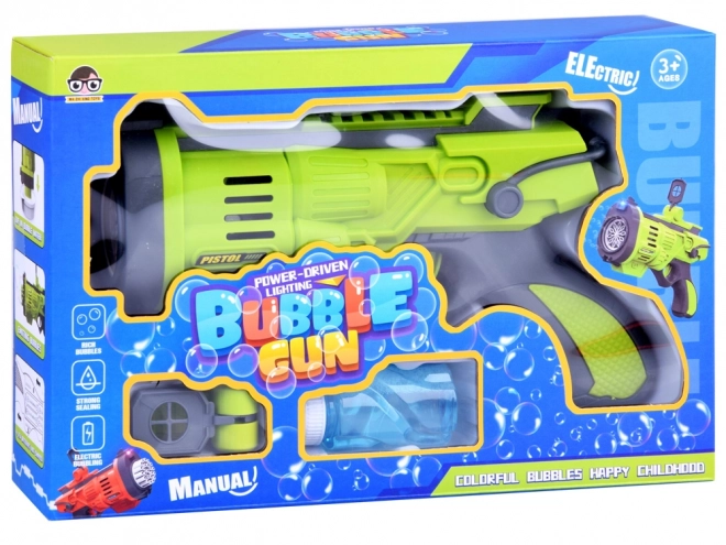 Seifenblasenpistole für Regenbogenblasen