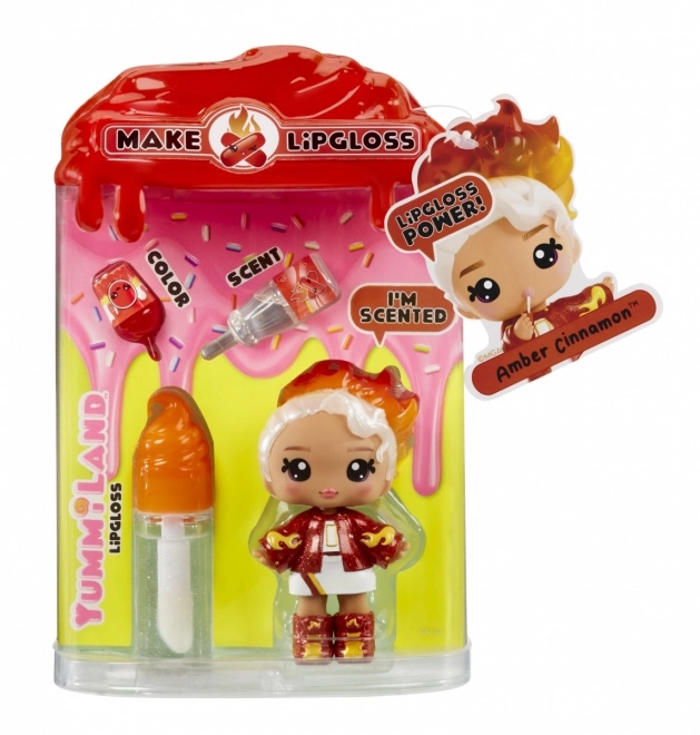 Puppe Yummiland Lip Gloss S2 Amber Cinnamon
