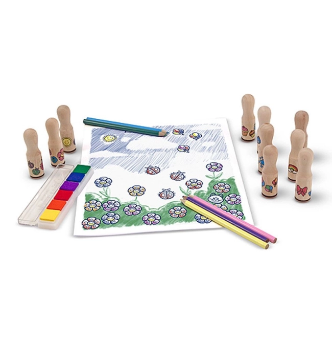 Deluxe Stempelset von Melissa & Doug