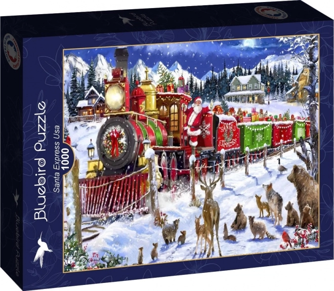 Bluebird Puzzle Santa Express 1000 Teile