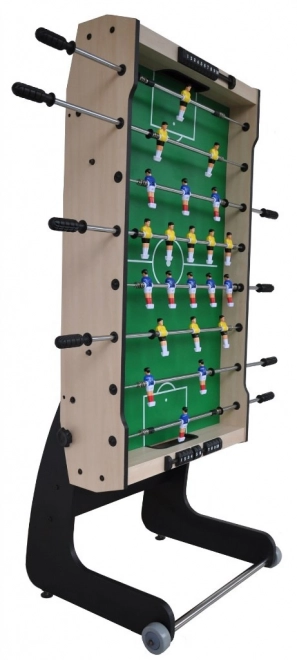 Tischfußball für Kinder ab 6 Jahren und Erwachsene Holz MDF + klappbare Platte