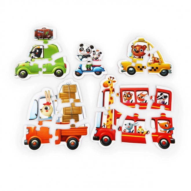 Puzzlika Autos Puzzle Set