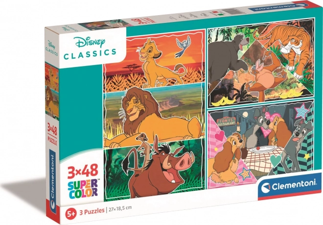 Puzzle Disney Tierfreunde