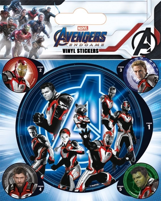 Avengers Aufkleber Set