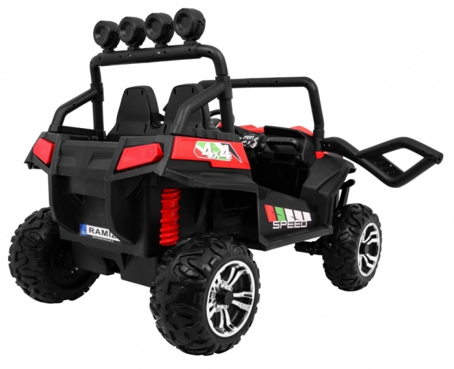 Elektrisches Kinderauto 4x4 mit Polsterung, MP3 und Lichteffekten