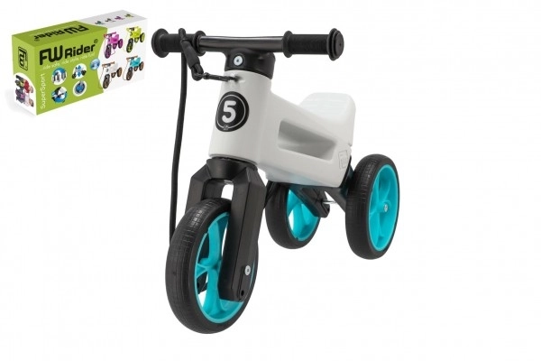 Lauflernrad FUNNY WHEELS Rider Supersport – Weiß-Türkis