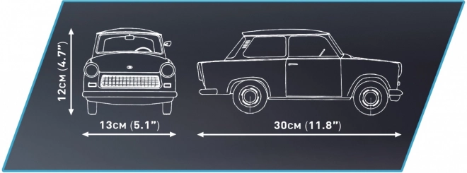 Trabant 601 S Modellauto von COBI