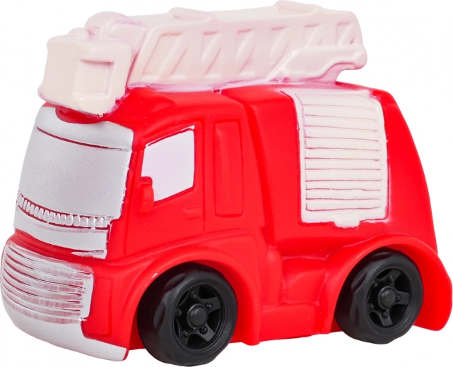 Weiches Feuerwehrauto aus Silikon