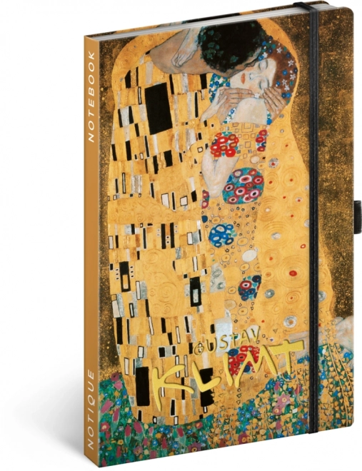 Notizbuch Gustav Klimt linierte Seiten 13 x 21 cm