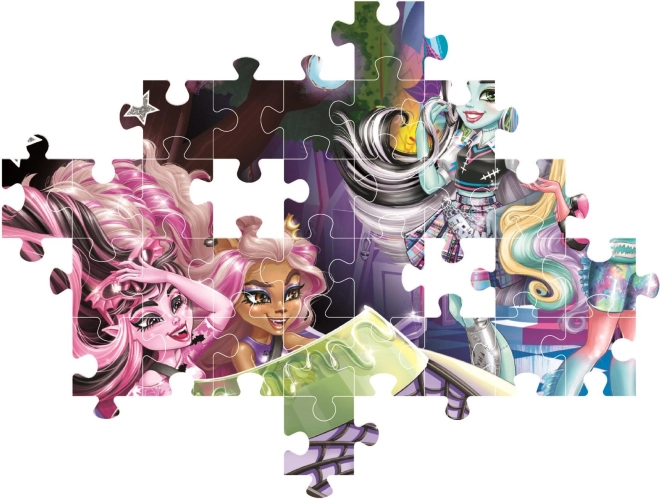 Lebendige Farben und beliebtes MONSTER HIGH Motiv