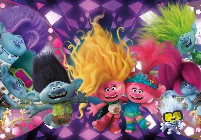 Brilliantes Puzzle Trolls 3 von Clementoni