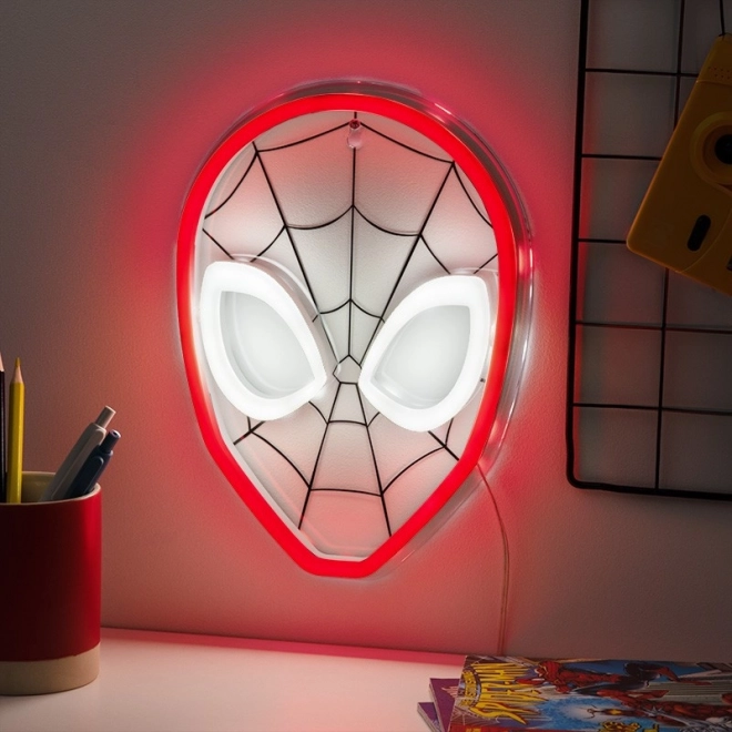 Spiderman Neonlicht
