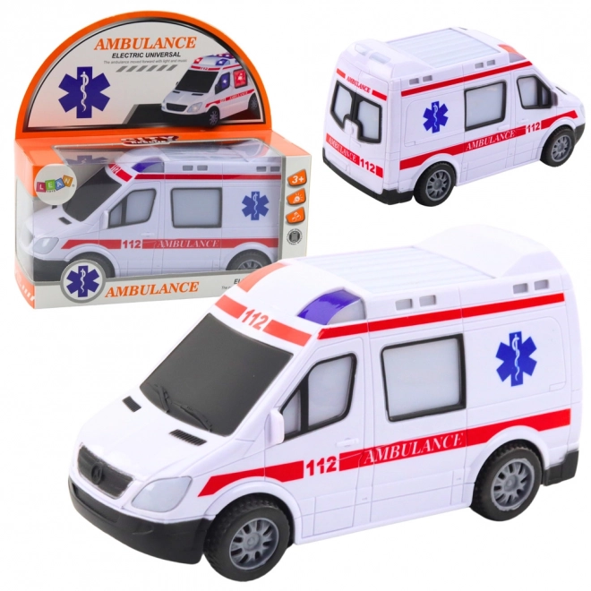 Elektrische Rettungswagen-Spielzeug mit Licht und Sound