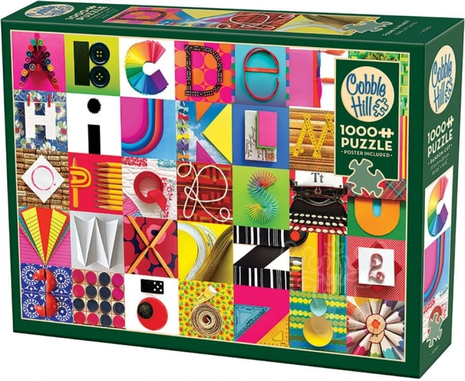 Cobble Hill Puzzle Gefundene Alphabet 1000 Teile