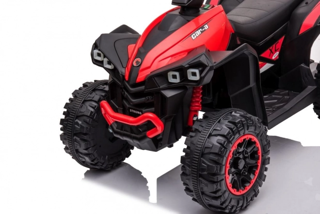 Roter Elektro-Quad für Kinder