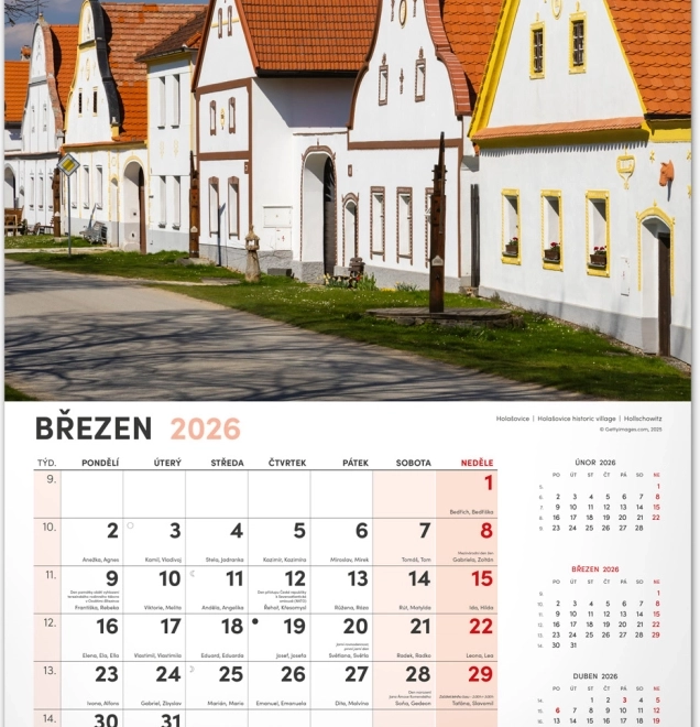 Wandkalender Mein Land 2026