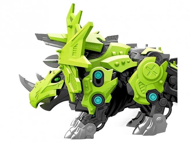 Mechanischer Triceratops Roboter zum Selberbauen