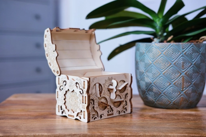 EscapeWelt 3D Holzpuzzle Geheime Schatztruhe