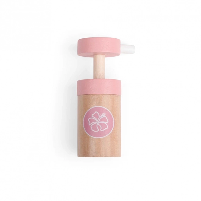 Holztisch Kosmetik-Set für Kinder - Rosa