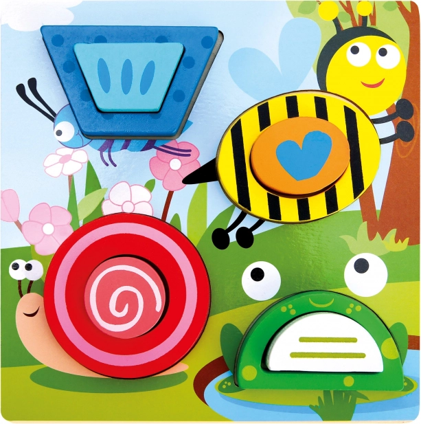 3D-Puzzle Teich Bino