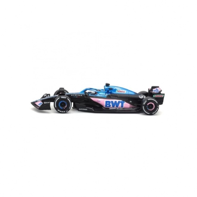 Bburago Formel 1 Modellauto BWT Alpine 2023 - Esteban Ocon