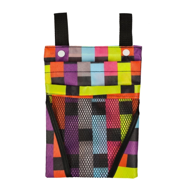 Bunte Fahrradtasche für den Lenker
