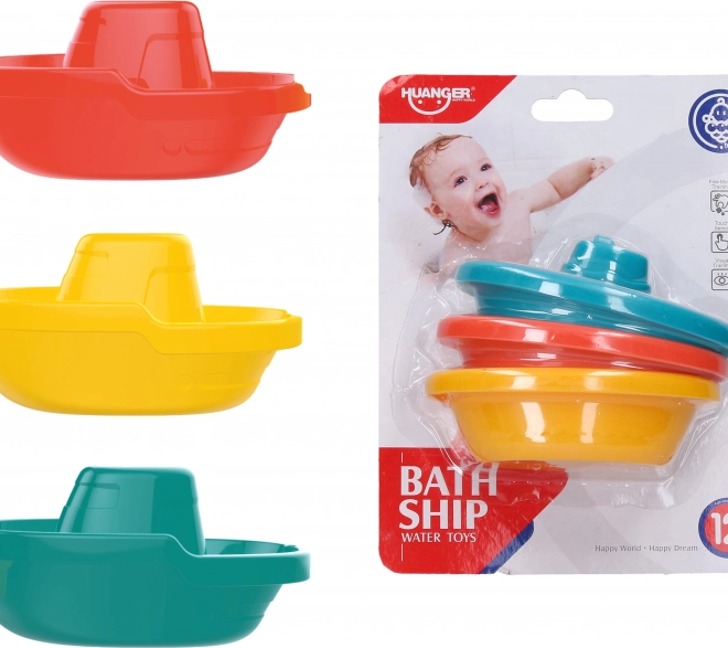 Badewannen-Boote – Set mit 3 Stück