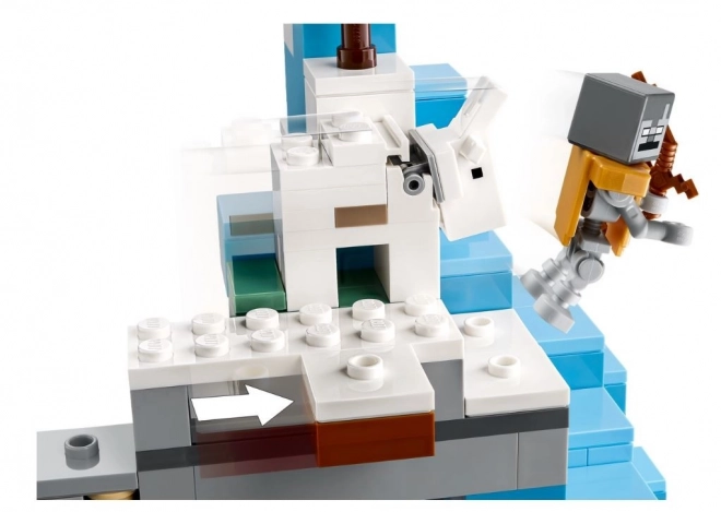 Lego Minecraft - Schneebedeckte Gipfel