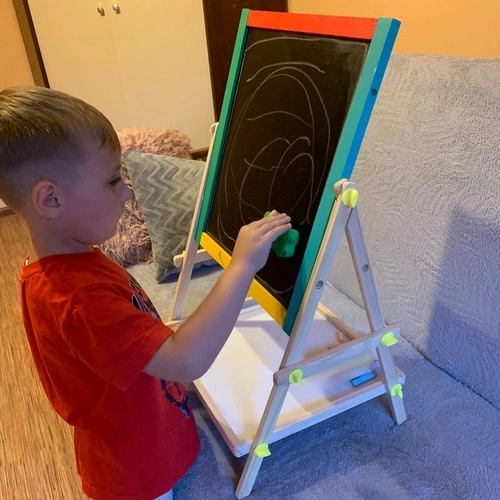 Doppelseitige Magnettafel für Kinder