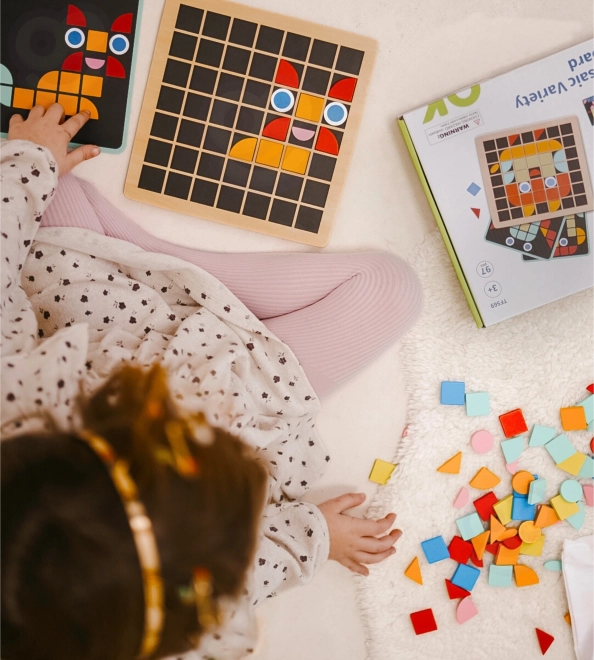 Holz-Mosaik Tooky Toy Montessori