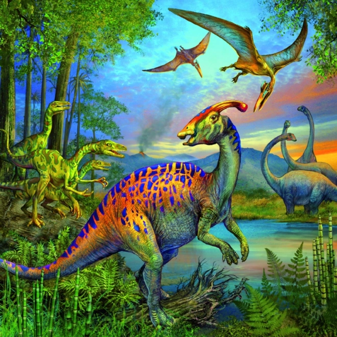 Ravensburger Dinosaurier Puzzle 3x49 Teile