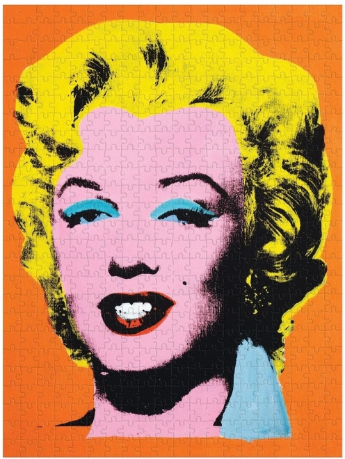 Beidseitiges Puzzle Andy Warhol Marilyn