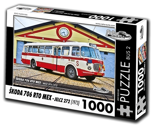 RETRO-AUTA Puzzle Škoda 706 RTO MEX