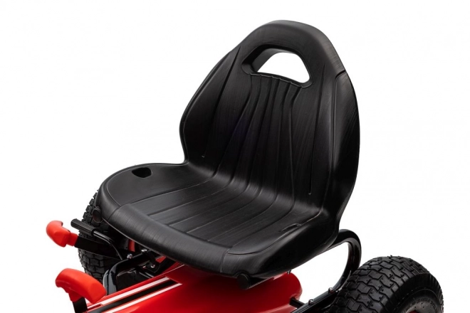 Roter Tretgokart für Kinder