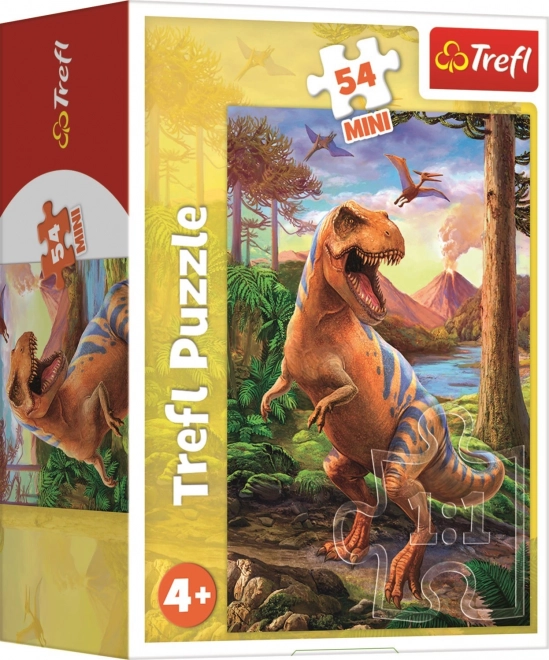 Puzzle 54 Teile Mini - Unglaubliche Dinosaurier