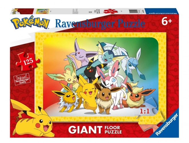 Gigantisches Puzzle mit 125 Teilen POKÉMON