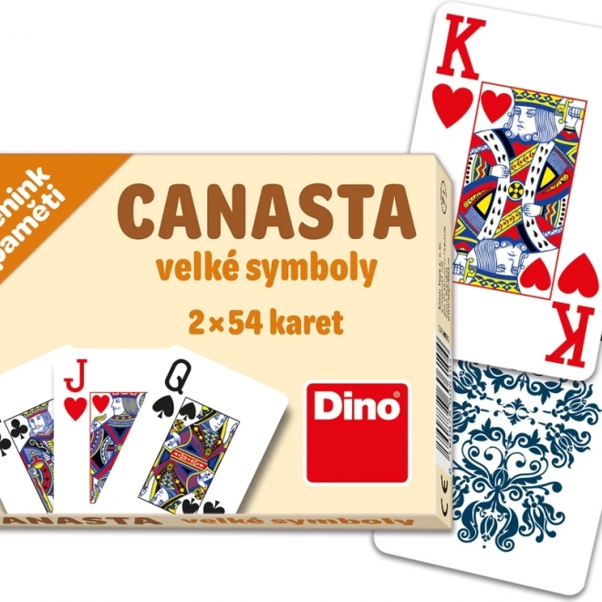Gedächtnistraining: Canasta mit großen Zahlen
