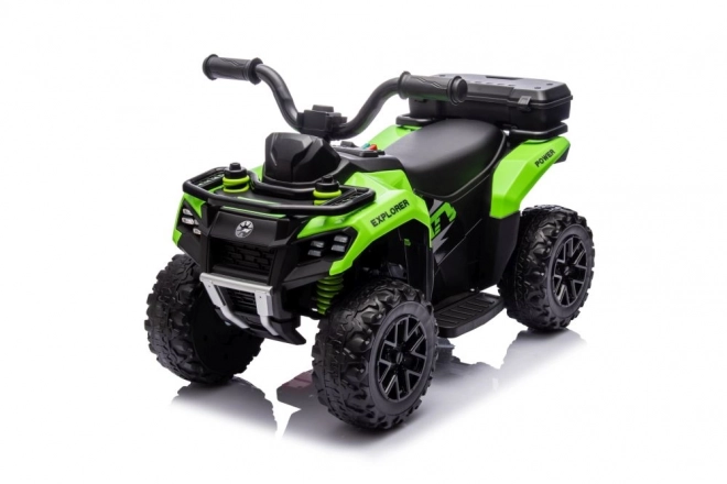 Elektrische Kinder-Quad in Grün