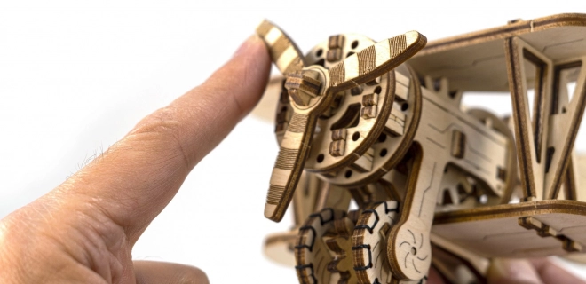 Holzpuzzle 3D-Doppeldecker