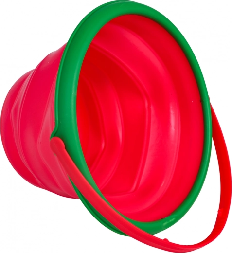 Faltbarer Eimer, der Platz spart