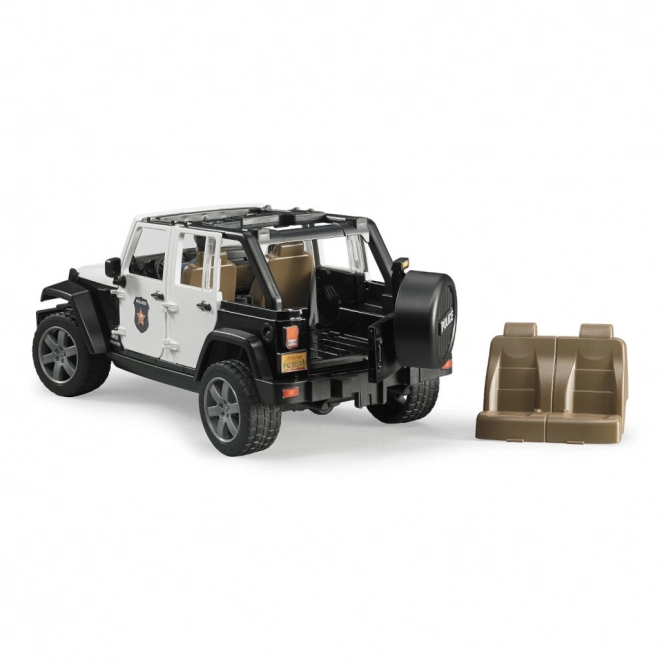 Jeep Wrangler Rubicon Polizei mit Figur