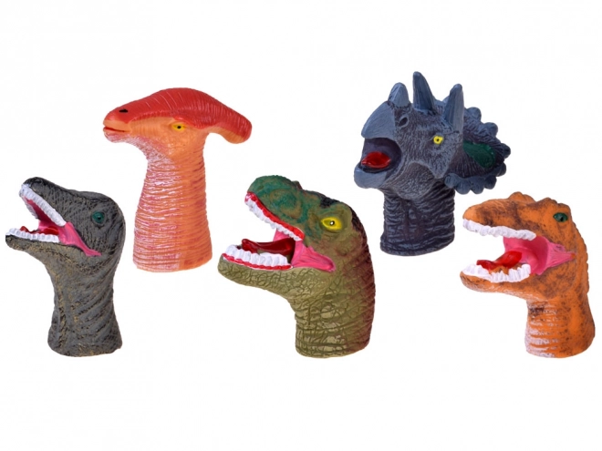 Gummi Dinosauri Fingerpuppen Set