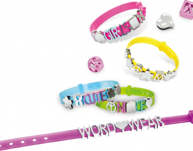Armbänder mit Buchstaben gestalten – kreatives Set für Kinder