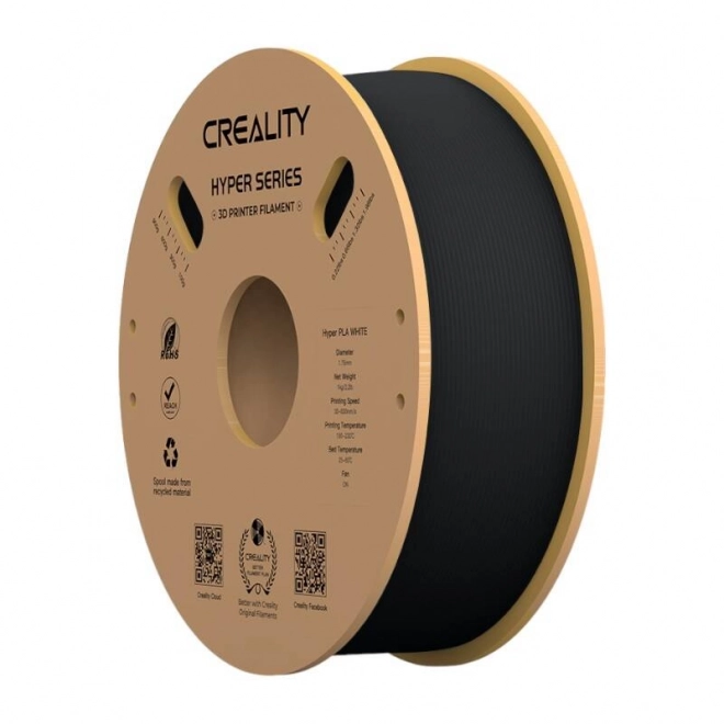 Hyper PLA Filament Schwarz für Creality Drucker