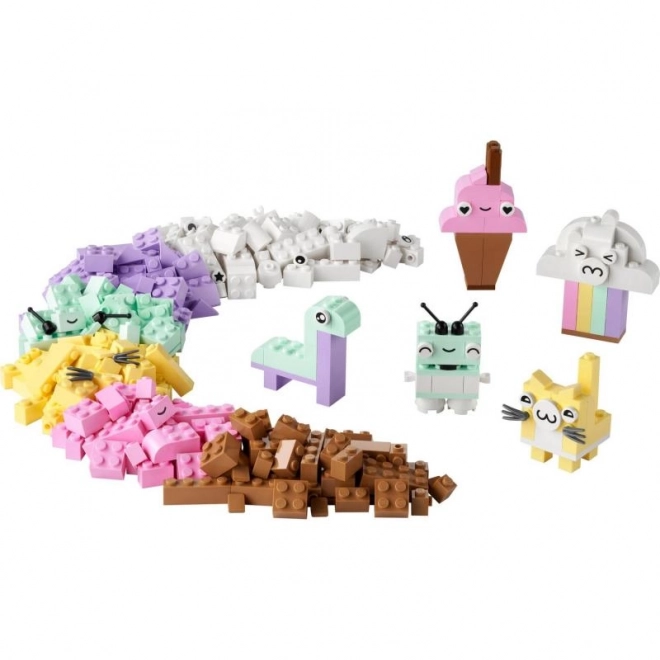 Lego Classic Pastellfarbene Kreativspaß Set