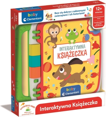 Interaktives Buch Baby Clementoni für Kinder ab 12 Monaten